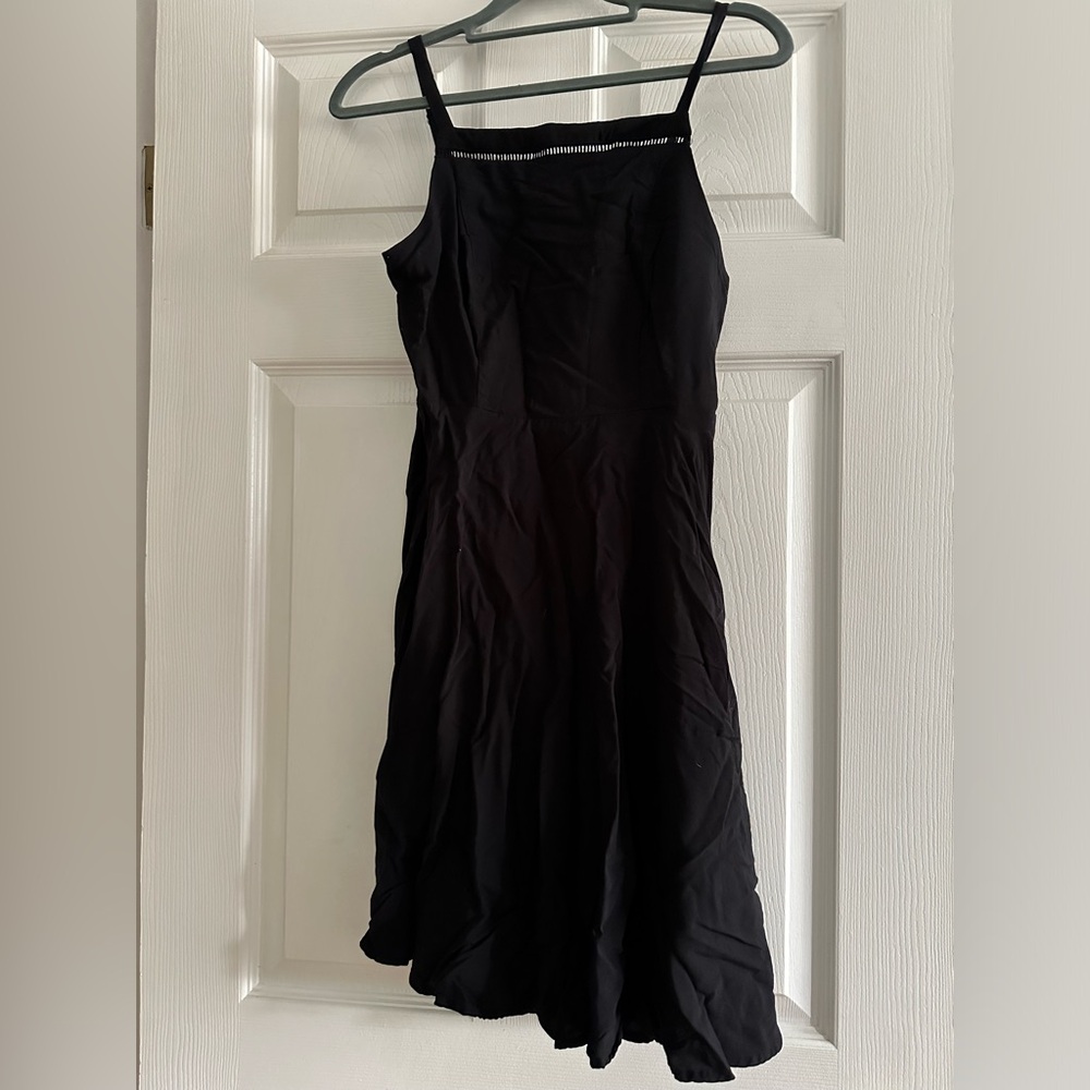 Old Navy black cotton dress